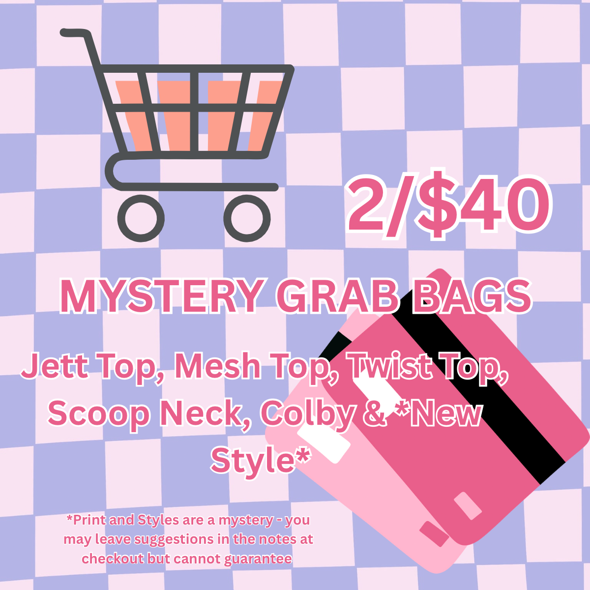 MYSTERY GRAB BAG - TOPS