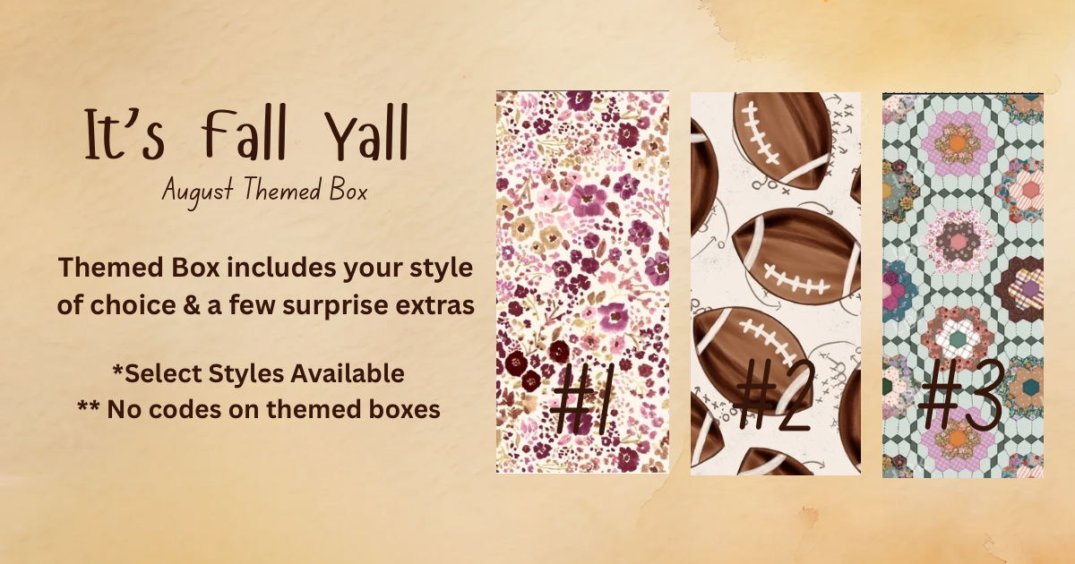 August Monthly Themed Box