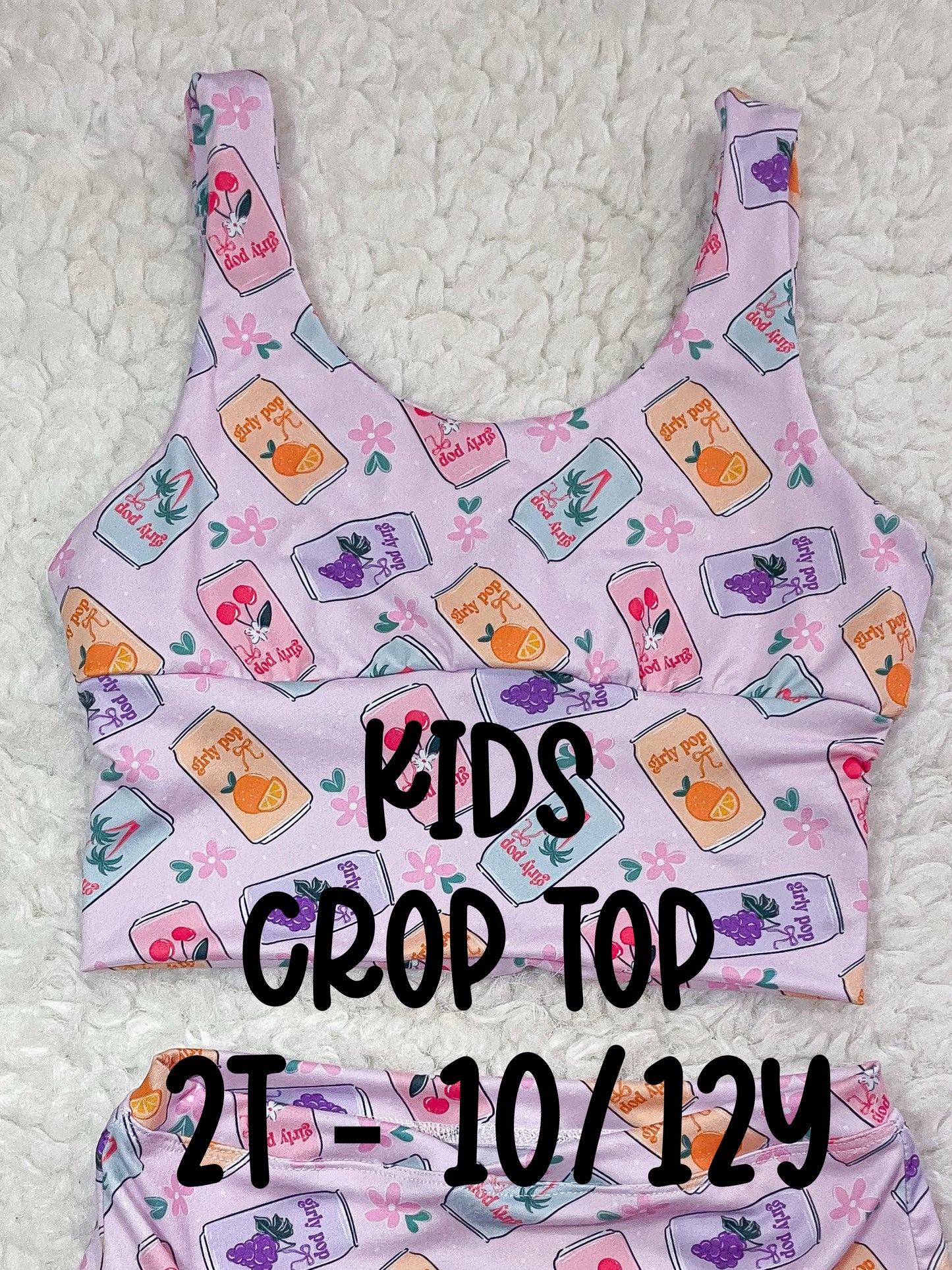 KIDS CROP TOP