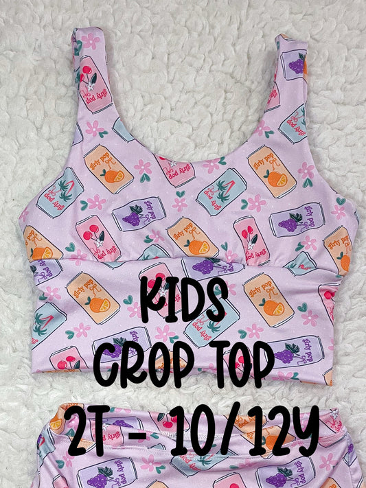 KIDS CROP TOP