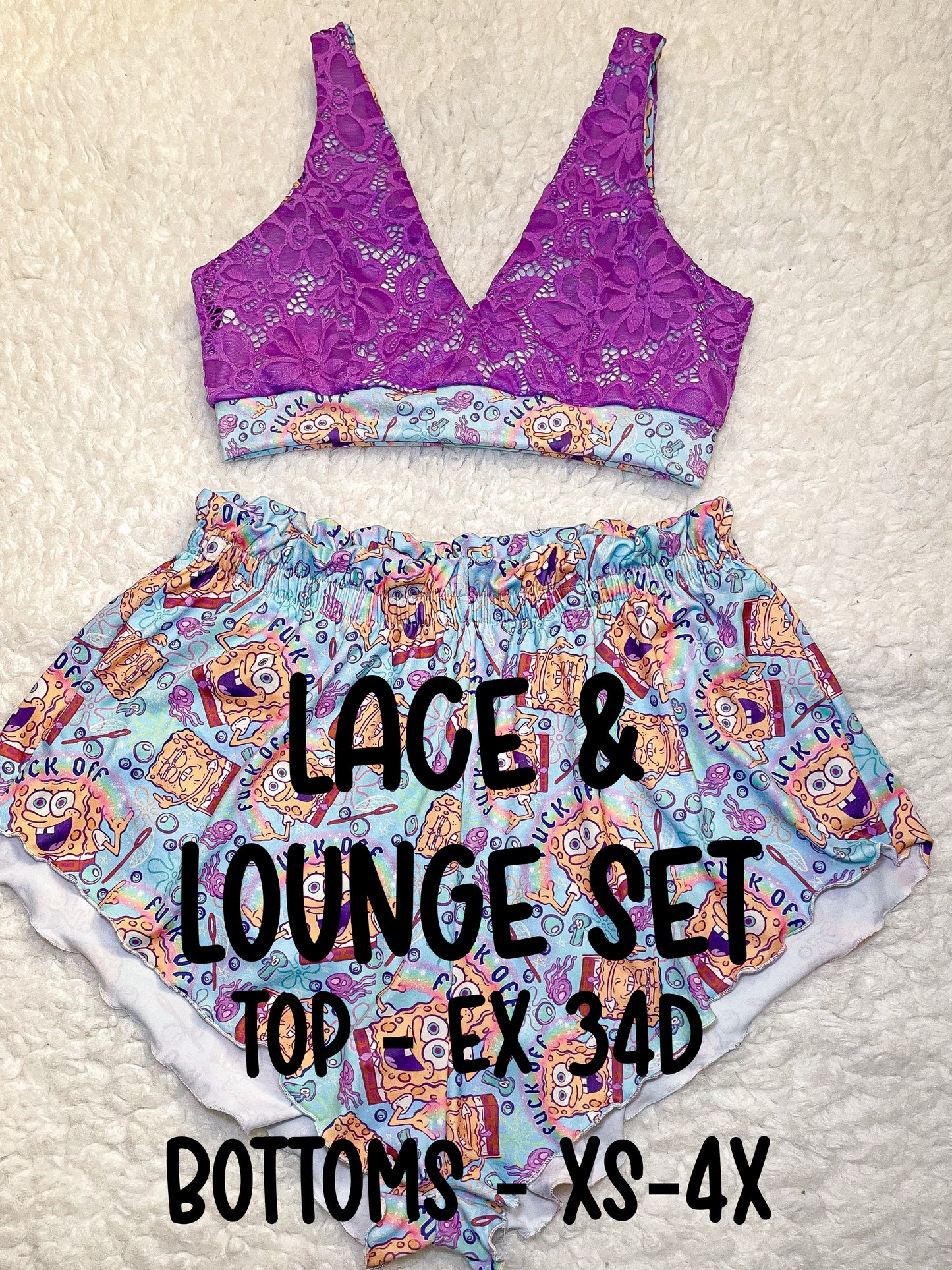 LACE & LOUNGE SET
